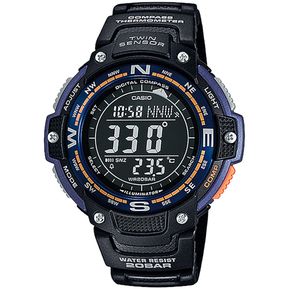 Reloj Casio SGW-100-2BCF Out Gear Doble Sensor-Negro