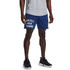 Short Under Armour Project Rock Rival Printed 1377445-471 Pa...