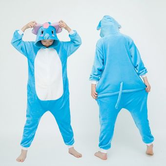 Pijama de manga larga para y niñas mono de franela con dibujos de unicornios y animales-Grey Koala 