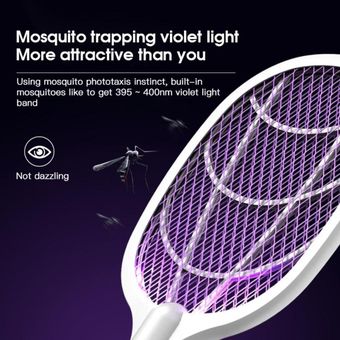insecticida eléctrico para 3000V Lámpara LED para matar mosquitos 