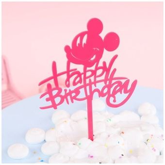 Vajilla desechable de Mickey mouse anniversaire 1 suministros de fiesta de cump 