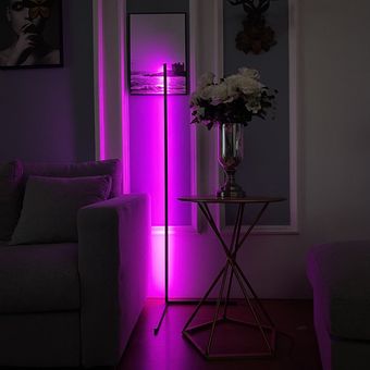 Lámpara de pie RGB cambiando regulable con la aplicación y la lámpara colorida del control remoto 