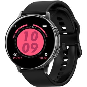 Reloj Inteligente C10 Para Android Y iOS Doble pulso Negro Linio