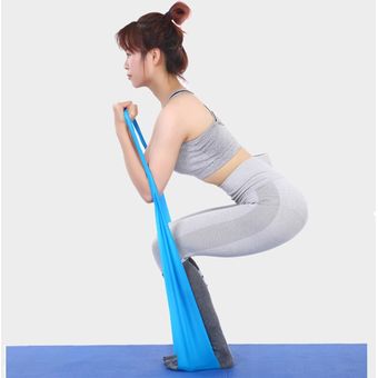 Cinturón de Yoga deporte mujeres Yoga estiramiento Correa Multi-Colo 