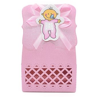 Caja de dulces en caja de regalo para Baby Shower bolsa de recuerdo 
