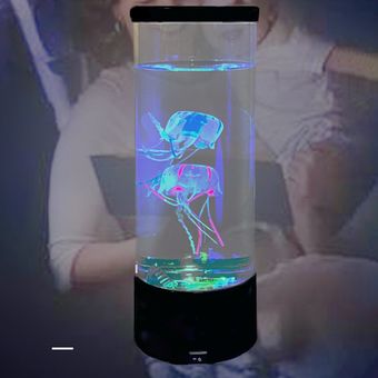 Lámpara Lámpara Lámpara Luz de noche Luz de noche Cambiando Cambiando Jellyfish Tank LED 