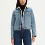 Casaca Mujer Levi's con Sherpa   Divided Blue