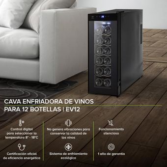 Enfriador de bebidas y Cava de Vinos