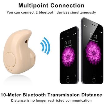 Mini Wireless S530 Bluetooth 4.0 Auriculares Para Para Para 