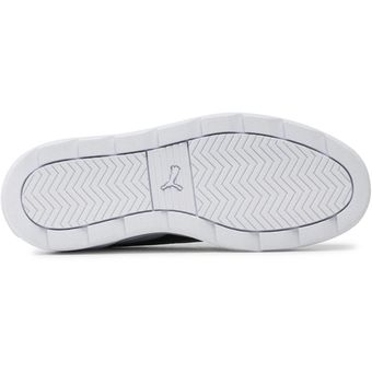 Zapatillas mujer PUMA plataforma KARMEN piel 384615 02 blanco