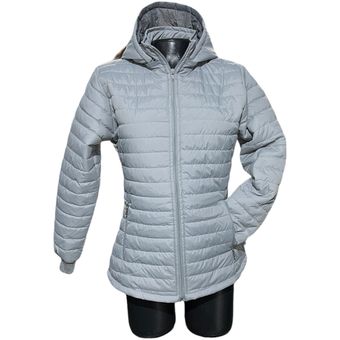 Chaqueta Mujer Impermeable Con Capota Invierno