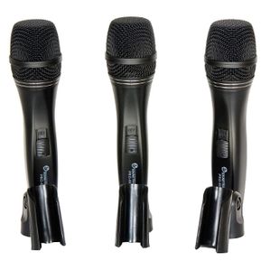Microfonos Profesionales Soundtrack PRO-600X3 Baja Impedancia