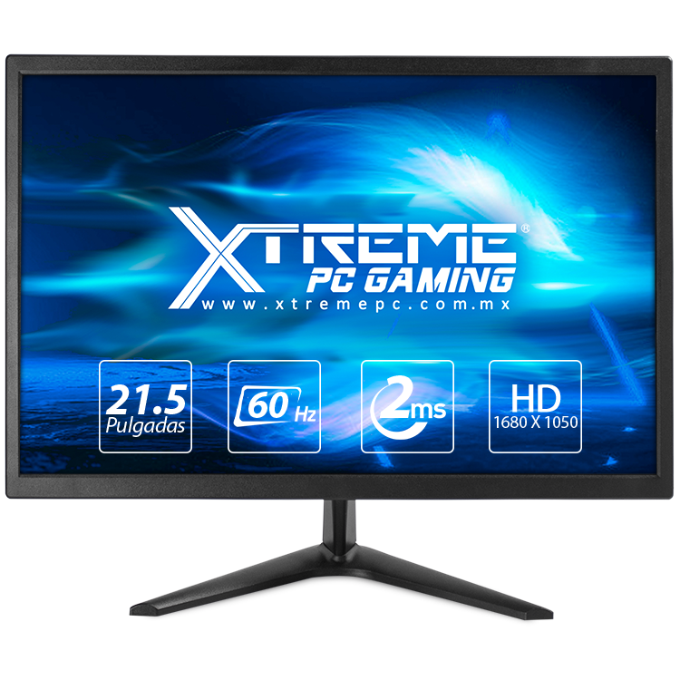 Xtreme PC AMD Radeon R2 Dual Core E1 8GB SSD 240GB Monitor 21.5 WIFI