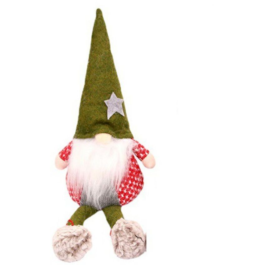 Decoraciones de Santa Claus Muñecas Dwarfs Regalos de Navidad Decoraciones de escritorio
