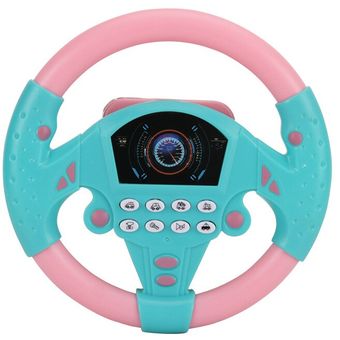 coche de Control remoto Copiloto de juguete para niños aprendizaje Educación Temprana juguetes con sonido juguetes de simulación para volante regalos para niños 