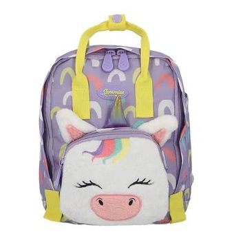 Mochila Sammies By Samsonite Cooper 3Sm Mini Lilac Unicorn Linio