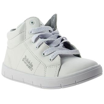 zapatos colegiales blancos