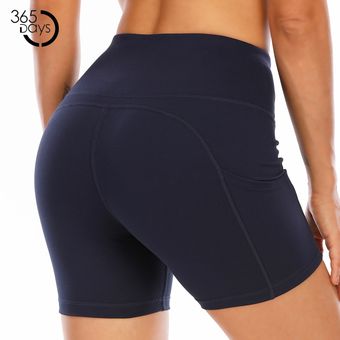 #Black Pantalones cortos deportivos con realce para mujer,mallas ajustadas de cintura alta,informa 