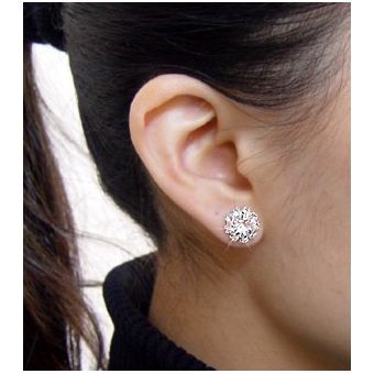 Aretes de diamantes de con forma de girasol COMO IMAGEN | Linio Colombia -  GE063FA0WWJDRLCO