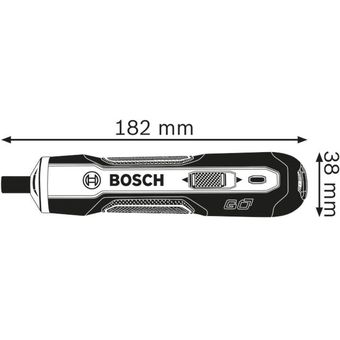 Destornillador inalámbrico Bosch Professional Go 3.6V azul