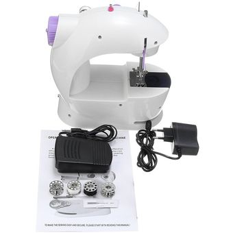 Maquina De Coser Portátil Mini Sewing Machine 4 In1
