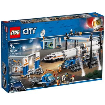 LEGO 60229 City Rocket Montaje y transporte 