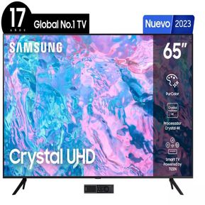 Pantalla Led Samsung 65 Smart Tv Ultra Hd 4k Un65cu7000fxzx