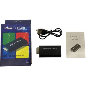 Adaptador de PS2 a HDMI - Adaptador de PS2 a HDMI con salida de
