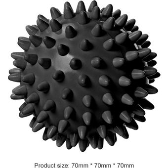 Pelota de masaje de PVC portátil para entrenamiento sensorial de erizo 7x7x7cm WOT pelota de agarre de fisioterapia equipo deportivo para ejercicio físico 