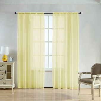 Multi Color sólido de cortinas para sala de estar cocina dormitorio 