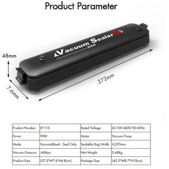 Maquina para sellar y empacar al vacío JOMST H313 –