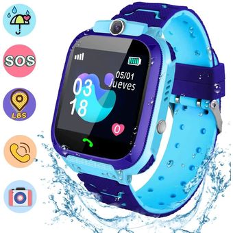 Reloj Inteligente Niños Q12 Chip Gps Android Ios // Rosado