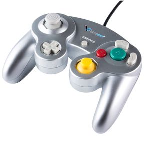Control Alambrico Compatible con Nintendo GameCube