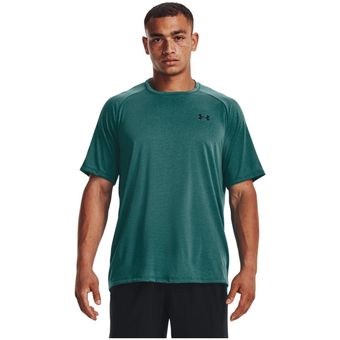 Under Armour Camiseta Compresión Verde Hombre