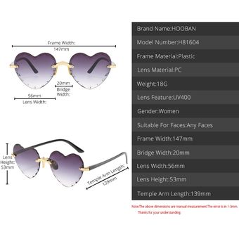 Diseñador de marca de gafas de sol de mujer en forma demujer 
