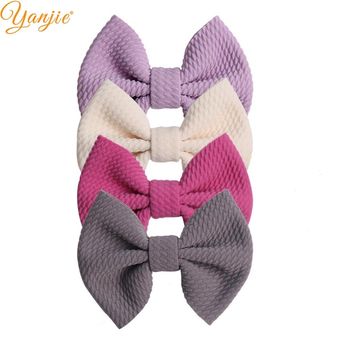 10 Piezaslote De Arco De Cabello Sólido 4 horquilla De Diy 