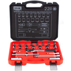Set de herramientas mecánicas 22 piezas - Redline