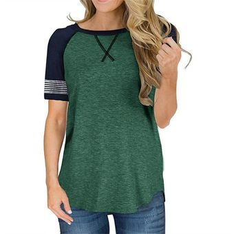 camiseta raglan mujer