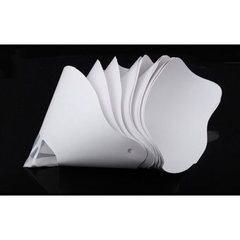 Filtro de papel grueso de resina de 50 Uds desechable para Wanhao D7 SLA UV piezas de impresora 3D accesorios filtro con filamentos DJL（#50 peice） 