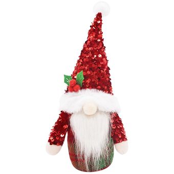 Muñeco de gnomos de Navidad, adorno sin rostro con purpurina roja, muñecos  de duende de Navidad enano | Linio México - GE598TB038OOTLMX