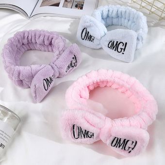 accesorios para el pelo turbante Diademas de lana Coral para mujer y niña lazo artículo para la cabeza novedad de 
