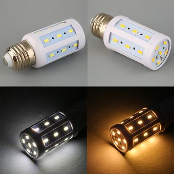 5730 E27 24 LED Cuentas Tornillo Bombillas lámpara del maíz potencia de luz de ahorro de energía AC110V 