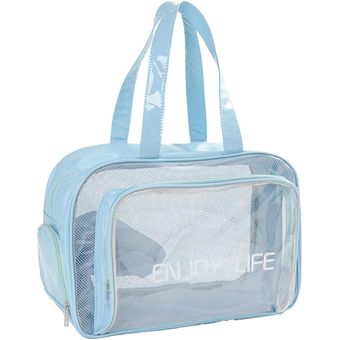 Bolsa transparente viaje hot sale