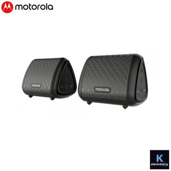 Kit Dos Parlante Bluetooth Sonic Sub 340 Motorola 