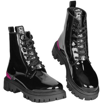 Botin negro cat online mujer