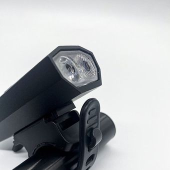 Ultra brillante USB recargable frente de la bicicleta del faro y luz trasera Volver 