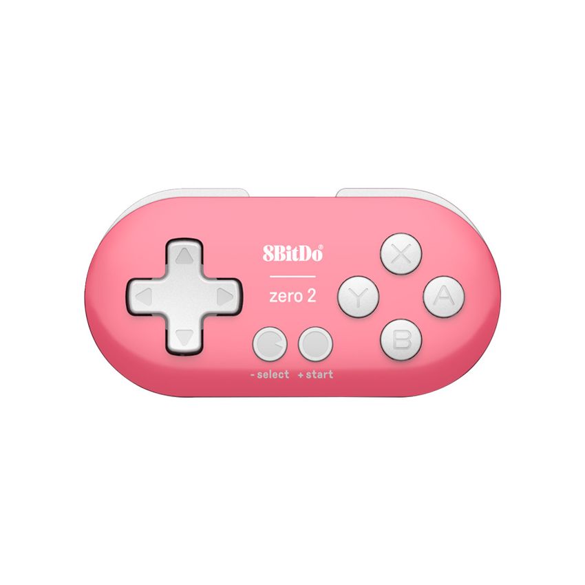 8Bitdo Zero 2 Bluetooth Gamepad - (Pink Edition)