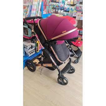 Coche Bebe Niño Niña Viajero Carriola Travel System Europeo Oferta Gris  plata - La Tiendita del Bebé