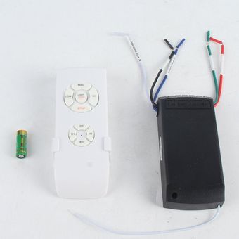 Lámpara de ventilador de techo de 110-240V Kit de control remoto Timing Interruptor de control inalámbrico 