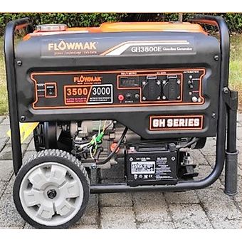 Generador Gasolina 3Kw GH3800E 220V 3300W Pe Flowmak